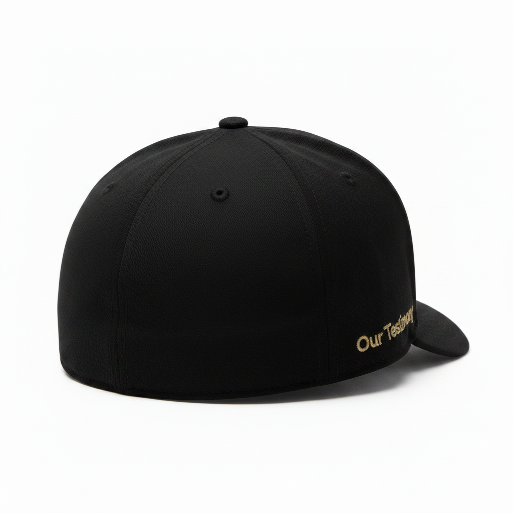 Our Testimony Fitted Baseball Cap - Bold OT Logo